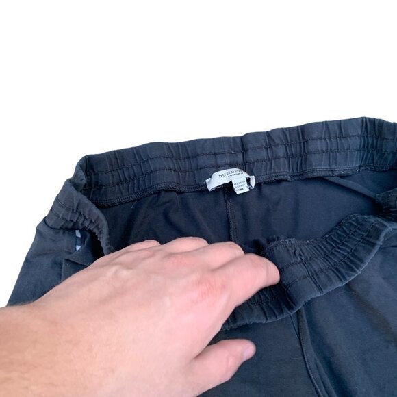 VINTAGE Burberry Sweatpants Black Medium - Picture 5 of 5